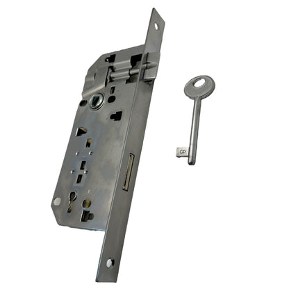 Serratura bordo quadro per porte interne con interasse da 90 mm